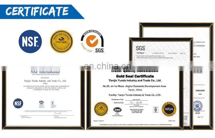 Countertop Stainless Steel 3 stage water filter system residential water treatment systems