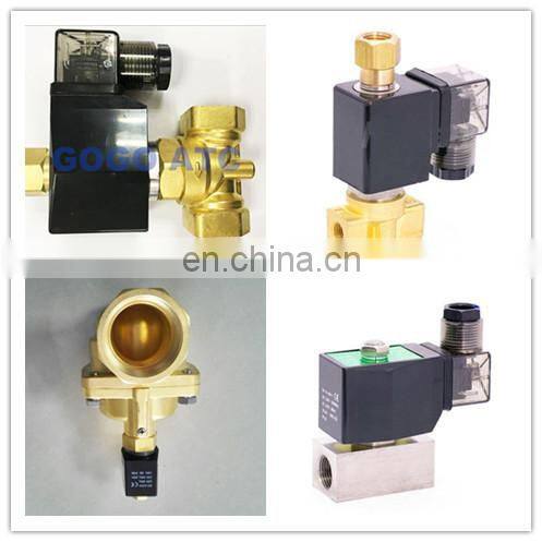 brass non return valve butane gas valve stnc solenoid valve