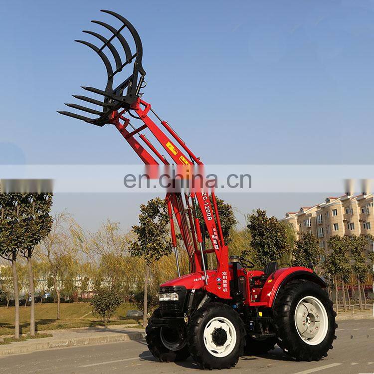 Small Tractor Front End Loader Attachment Mulcher For Sale