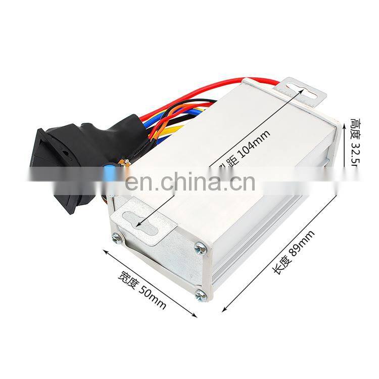 PWM DC Motor Stepless Speed Change / Pulse Width Motor Speed Regulation Switch 9V12V24V36V Governor / Module 10A