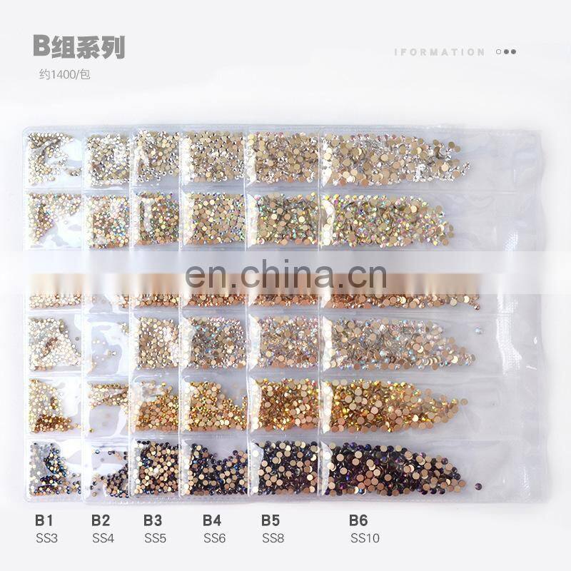 AB Color Nail Art Rhinestone For Nails Decorations for Nail Beauty