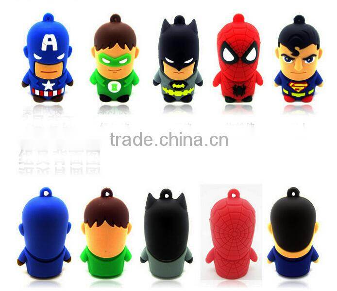 Promotional Cartoon USB Stick The Avengers,The Avengers USB Pendrive,antivirus usb flash drive