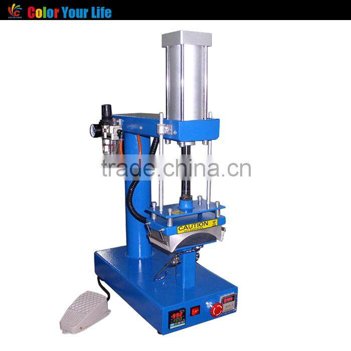 2016 Colorking Newest Cheap Pneumatic Auto Cap Press Machine