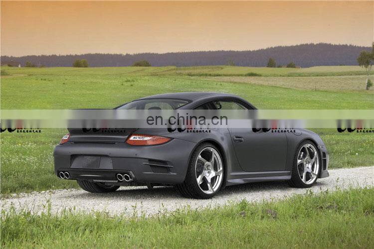 Hight quality and beautiful MS style body kit for Porsche 911 997 front bumper rear bumper front lip rear lip wing spoiler