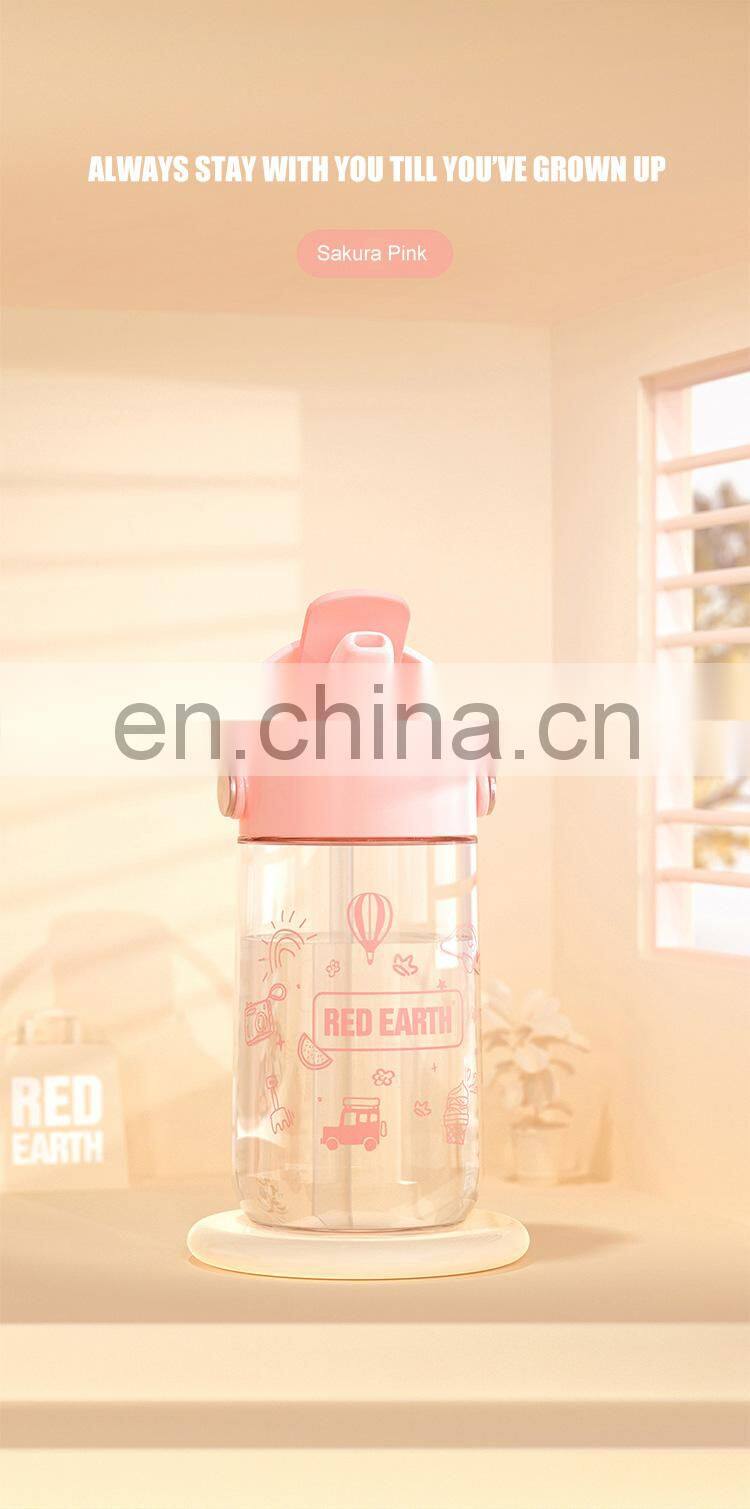 Gint 480ML Wholesale Custom Logo Portable Plastic Tritan Material Water Bottle with Cute Design