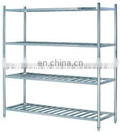 Customized Size 304 stainless steel commercial kitchen storage rack