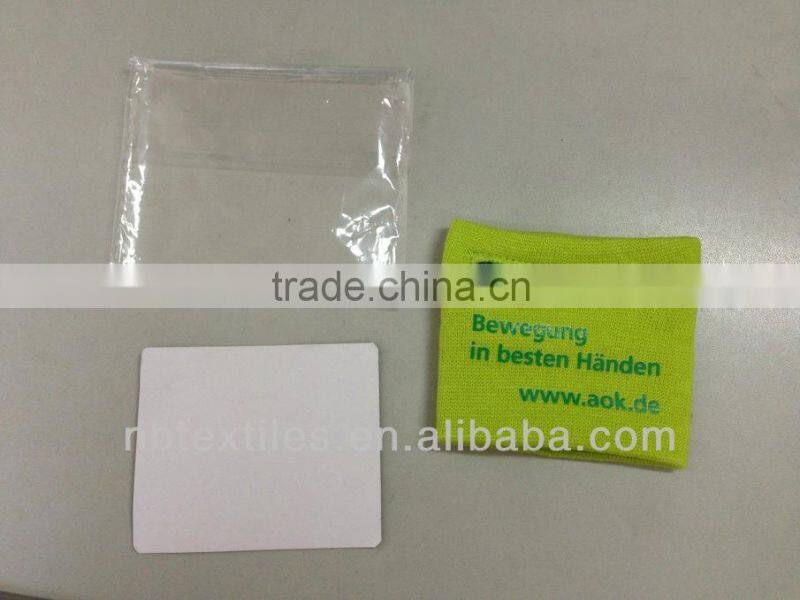 cotton bulk sweatband with zipper