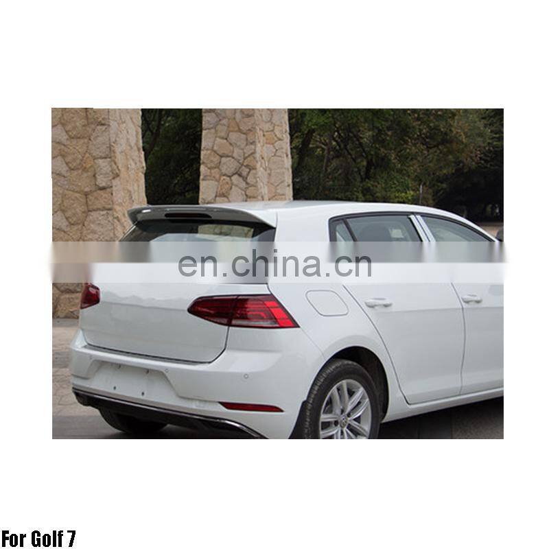 ABS Primer Painted Back LipSpoiler For Golf 7 Rear spoiler