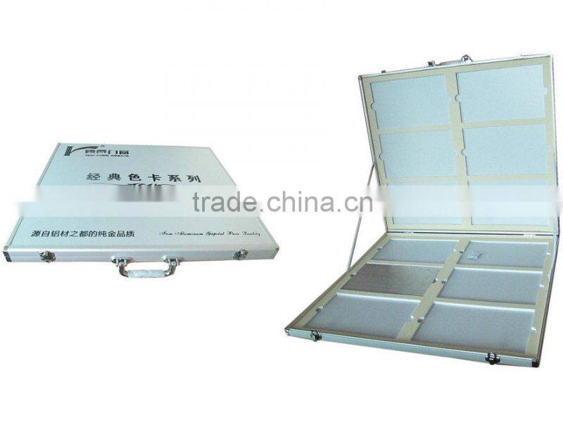 weatherproof display case/stone sample case at reasonable price