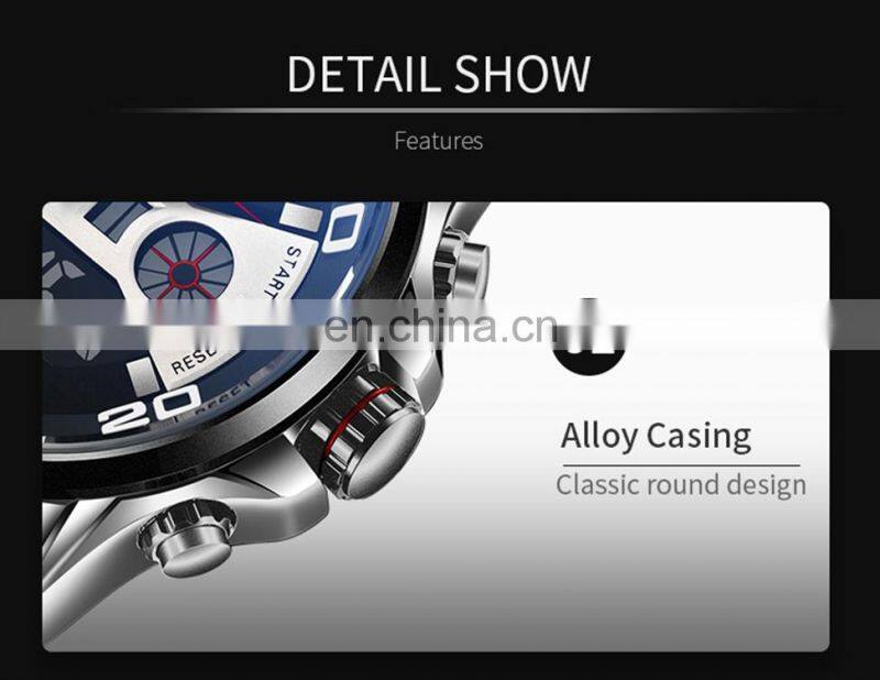 KADEMAN K6171 chinese men watches double display led alarm luminous chrono water resistant sports digital military watches