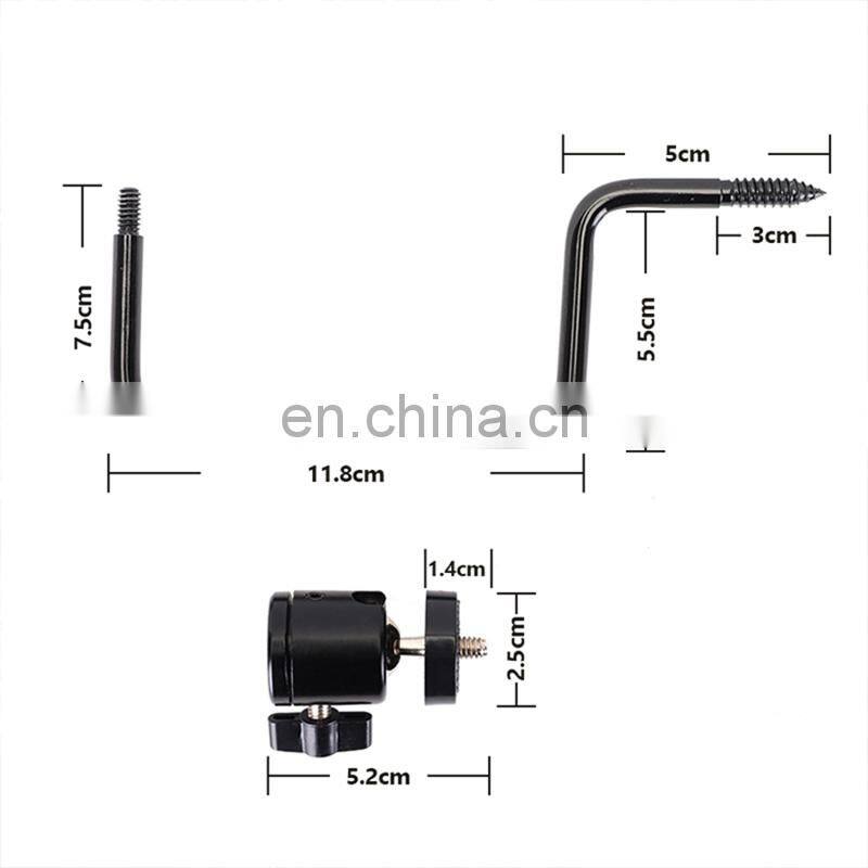 360 Degree Hunting Trail Camera mount bracket screw Tree Mount for Wildlife Game Cameras Solar Panles Charger Kits
