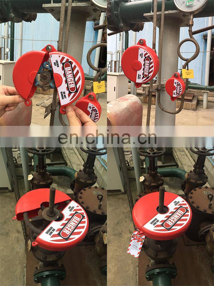 Super September High Security PP Plastic Safety Gate Valve Lock Lockout Device