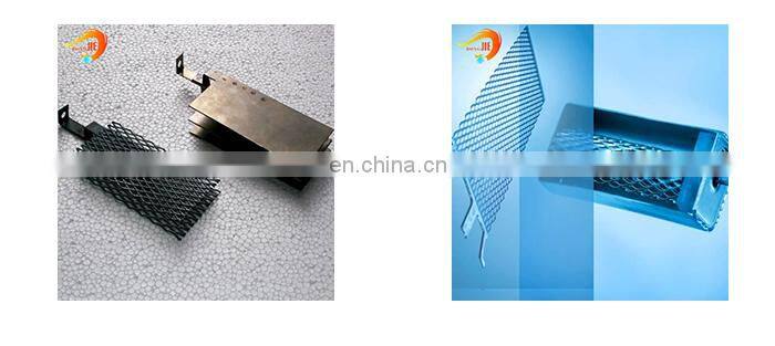 Low wind resistance micro diamond hole expanded metal product