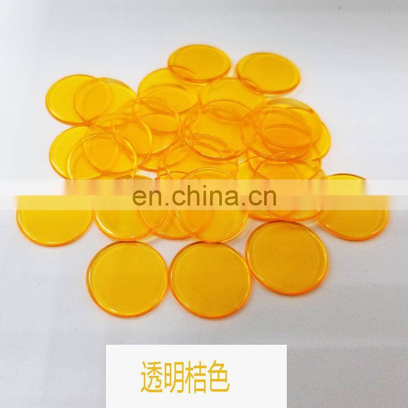 100pcs Montessori Learning Education Math Toys Learning Resources Color Plastic coin Bingo Chip Children Kids Classroom Supplies