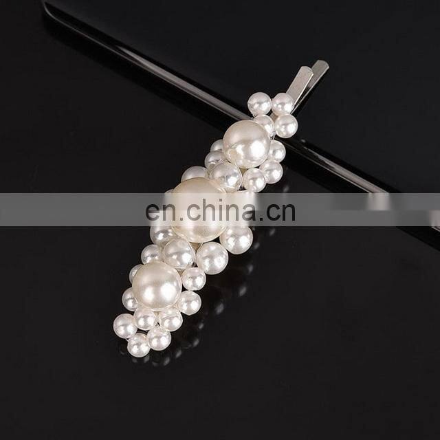2022 Newest Design Fashionable Hairpins Pearl Hair Clips for Girls Accessories