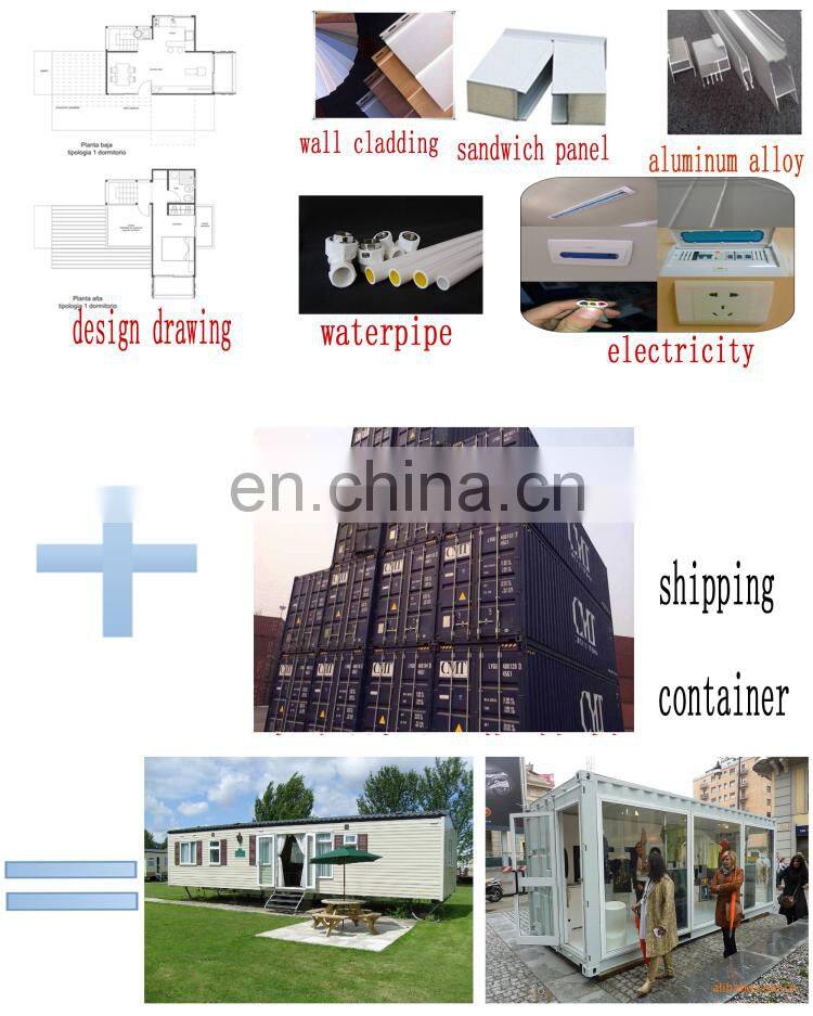 luxury 20FT shipping container home for philippines