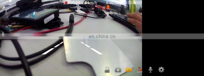 Car Surround Panoramic 4G android system car camera 10.26inch 1080P navigation gps DVR driving recorder with Smart Touch screen