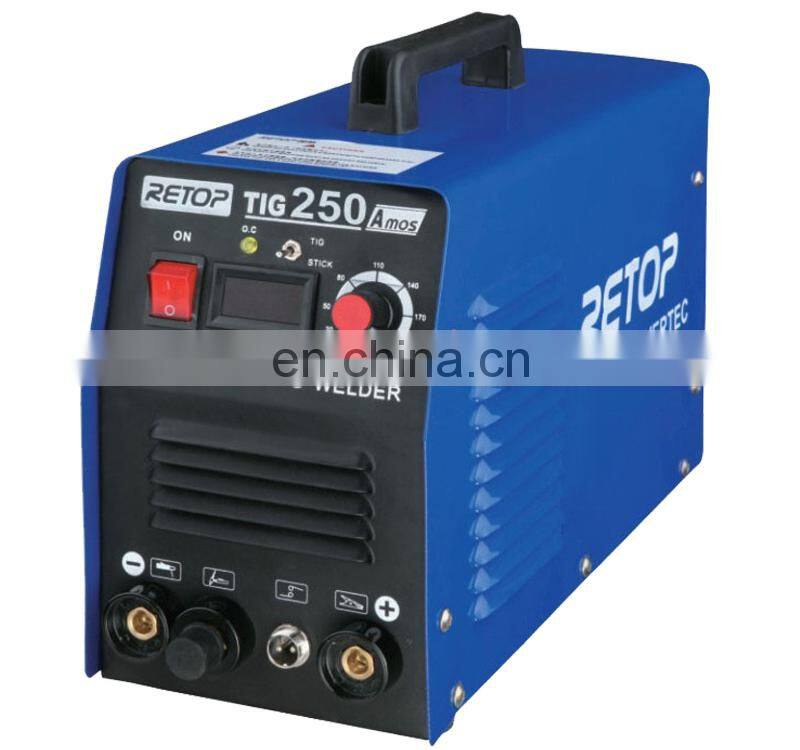 tig-200A high quality inverter dc argon tig welding machine