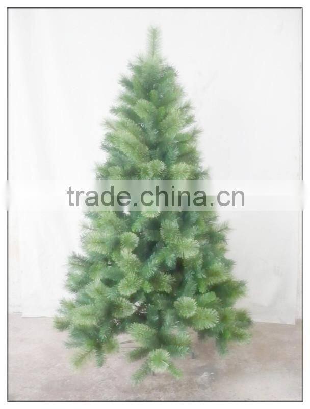 Hot Sale !Red Berries Decoratived PVC Mixed PE TREE For USA Holiday/Christmas decoration