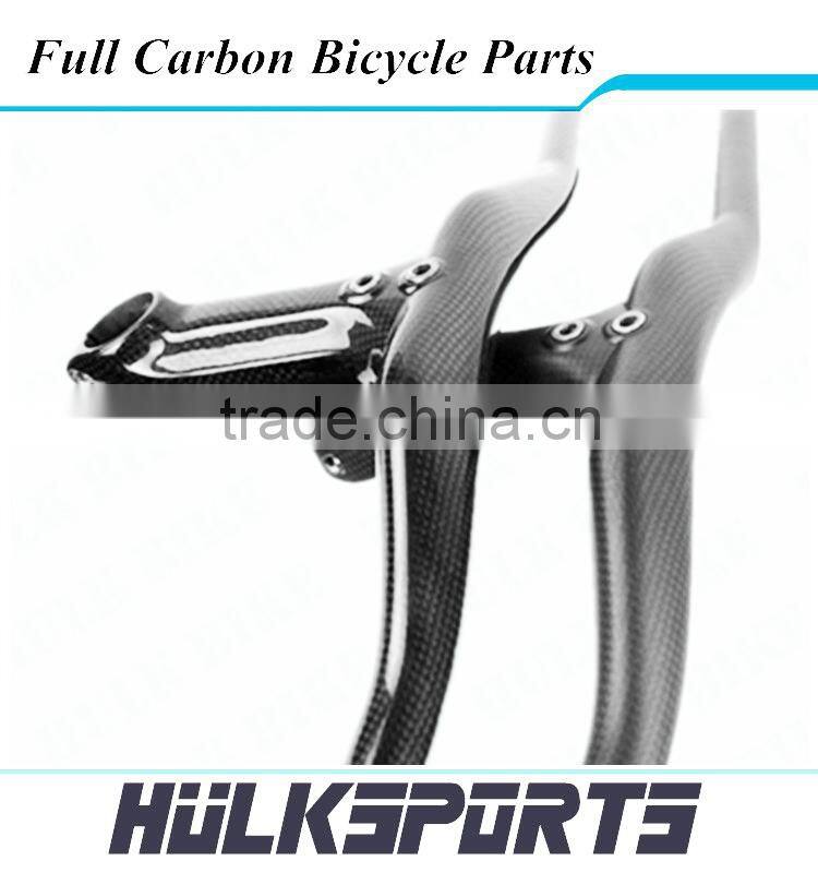 Best selling full carbon handlebar bicycle T700 carbon super light 700mm handlebars