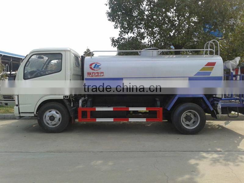 2015 High quality Dongfeng 6T used water tank truck in Zimbabwe