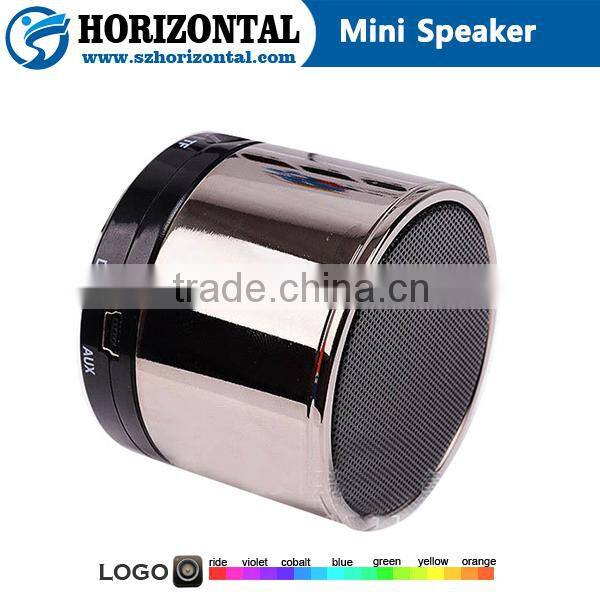 Professional OEM services portable mini bluetooth speaker with TF card FM and smart voice handsfree for mobile phones