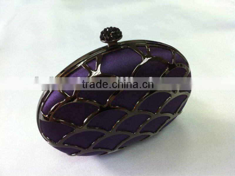 evening bags factory sell silver bling handbag hotsales 2012