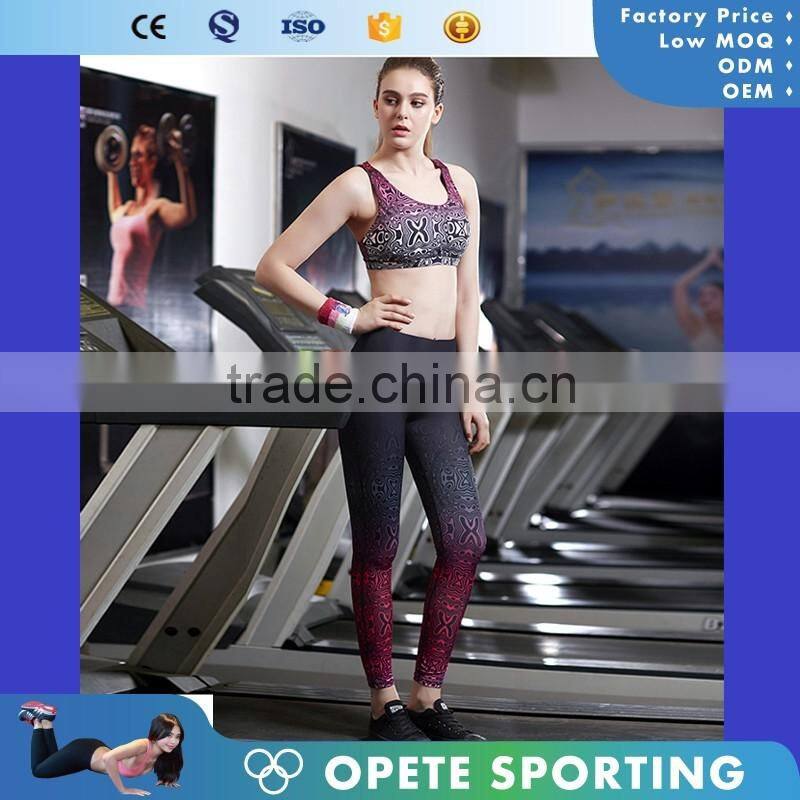 (OEM/ODM Factory/Trade Assurance) Wholesale Custom women Yoga Fitness Wear Custom Leggings