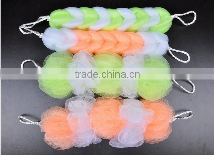 2016 Mesh sponge bath sponge cleaning sponge shower puff material