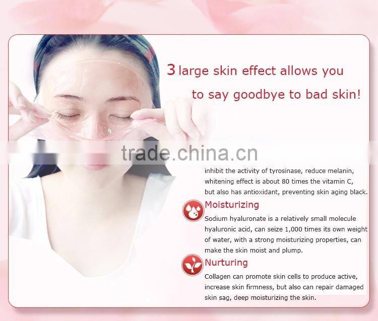 Rose Deep Moisturizing whitening Freezer Gel Cosmetic Facial Mask