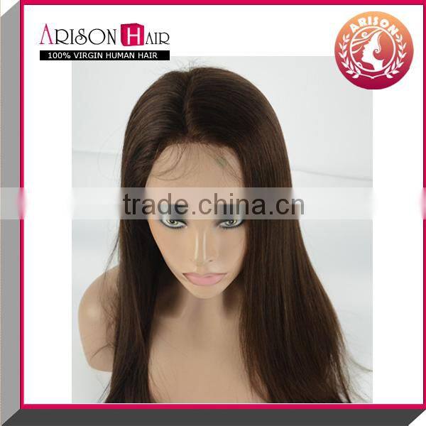 top 6A virgin hair lace front wigs