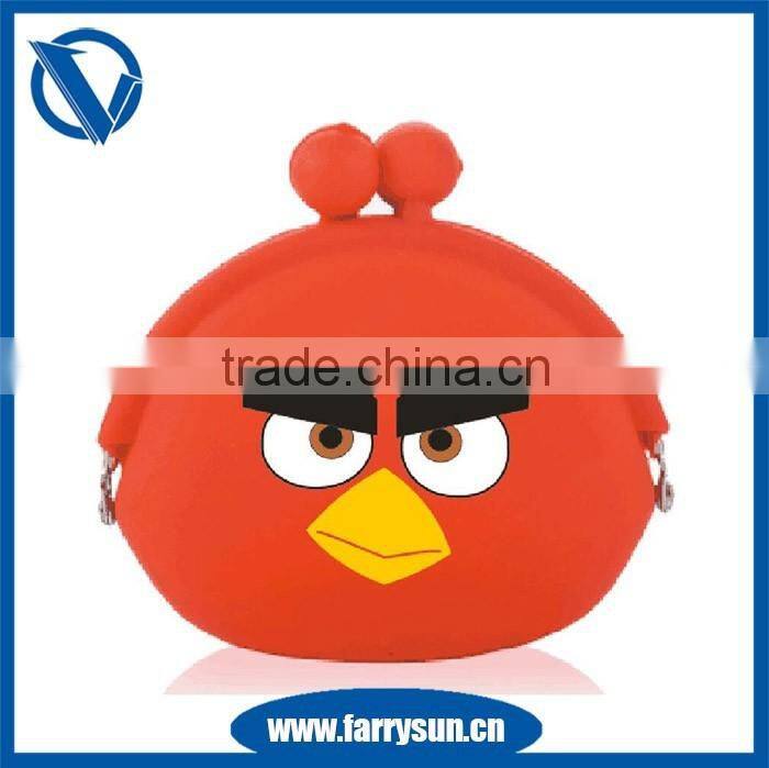 2016 The Birds green cork coin pouch