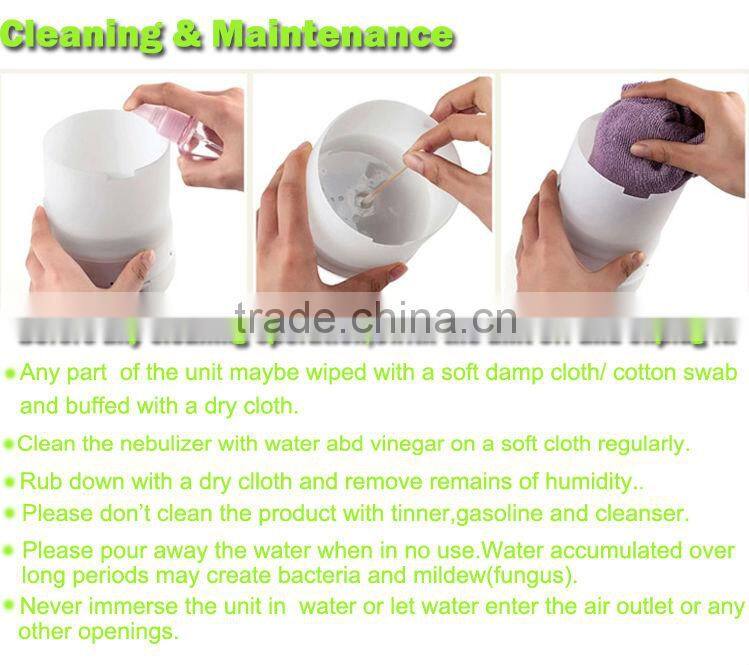Air cleaning Integrated aroma diffuser