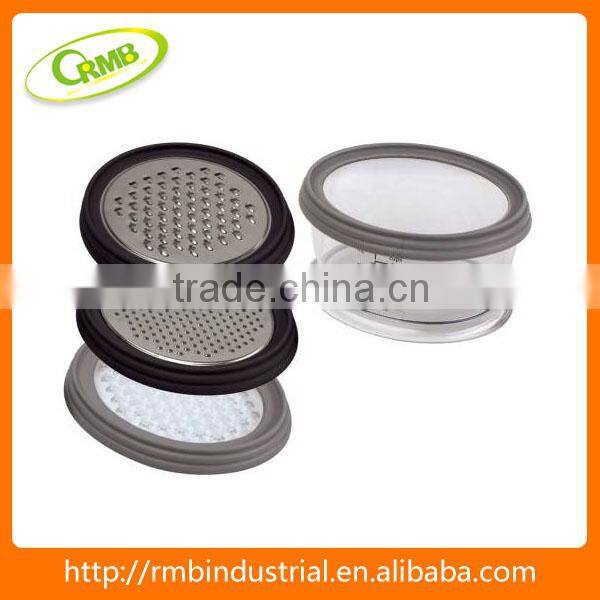 5PCS Magic Grater, Multifunction Chess Grater with Container