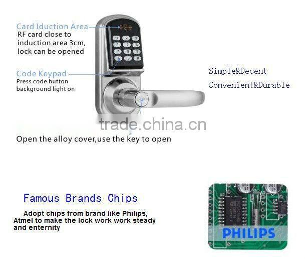 Smart door handles and locks