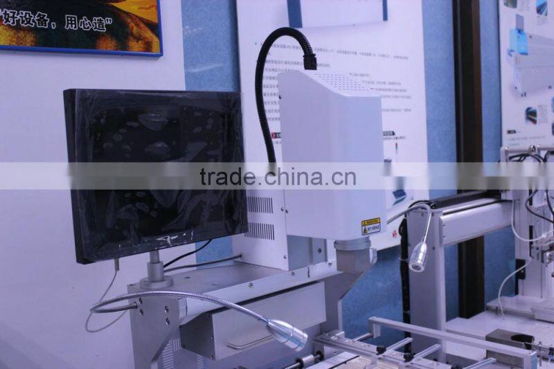 Semi-automatic CCD camera optical alignment BGA rework station