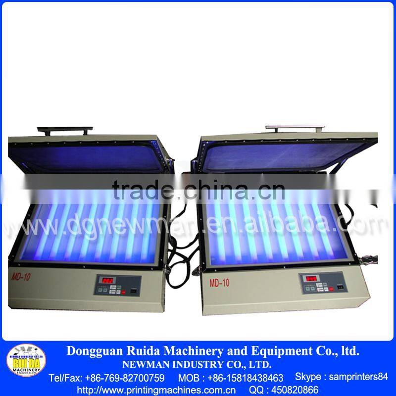 Digital vacuum exposure machine for screen printing machine for t-shirt
