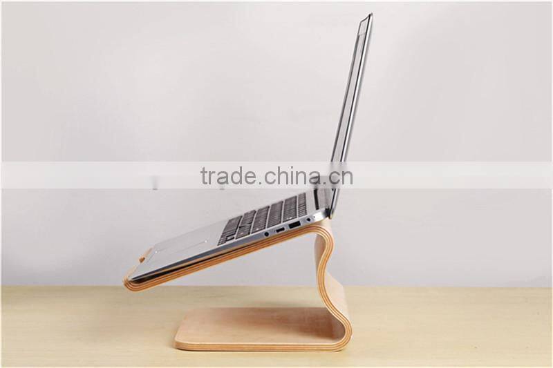 Universal Desktop Wood Holder for Laptop Notebook Phone