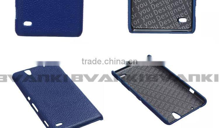 2016 Trending Products Fitness Crystal Handphone Cover Flip Case Cover For Sony Xperia C4 Case,Blank Sublimation Leather Case