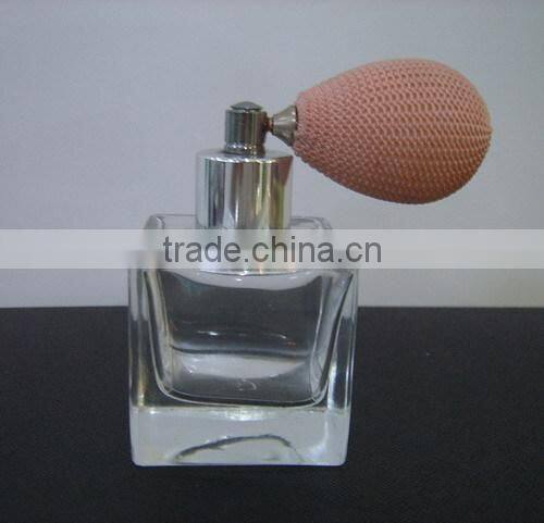 100ml clear ball shape perfume bottle with atomizer