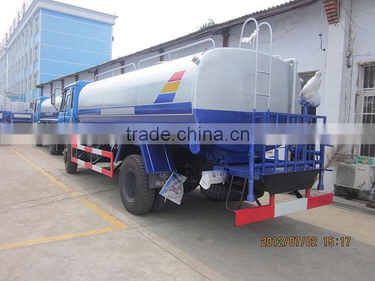 Dong Feng 10000 liter water tank truck,Dong Feng 10000 liter water delivery truck, Dong Feng 10 m3 water pump truck
