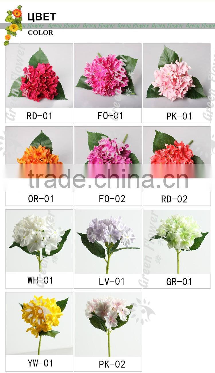 2016 Wholesale Multicolor 18 heads Latex Artificial Flowers PU Real Touch Bouquet Wedding Bridal Decor Display Flower