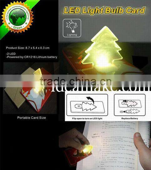 Led Card Light Merry Christmas As Seen On TV China Factory Direct