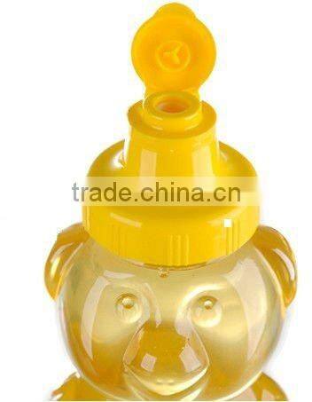 350ML bear shape food plastic jar GF006