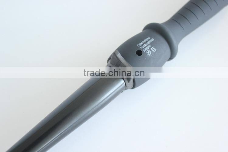 Hair styling curling iron LCD Hair curling wand