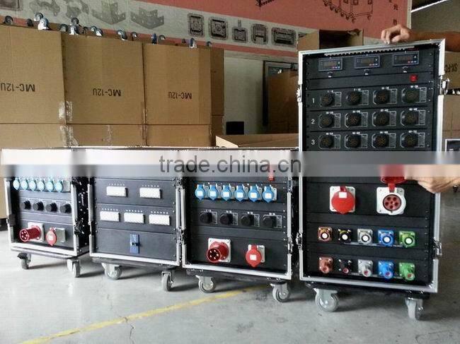 16U amp rack Customized aluminum flight case
