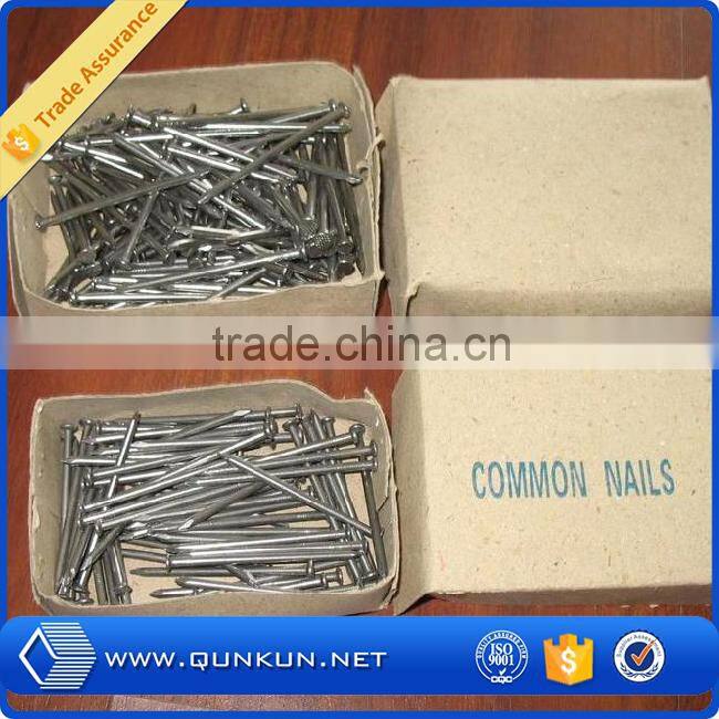 45# carbon steel concrete nail groove shank