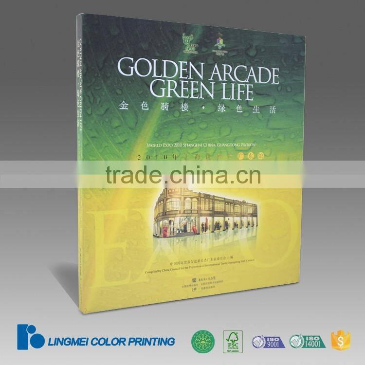 China cheap handmade hard book cover with coloring printing