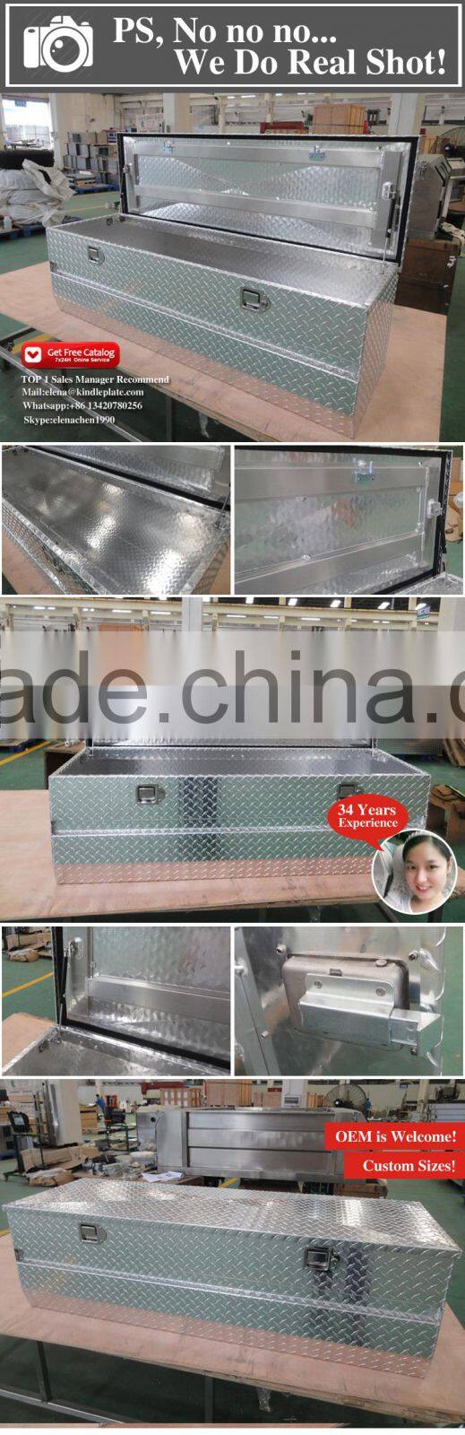 34 Years experience Factory Pickup Trailer Aluminum Toolbox