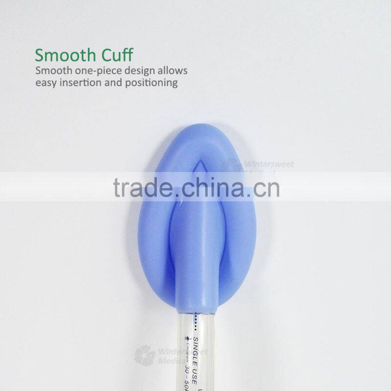 ISO CE marked intubating PVC disposable laryngeal mask
